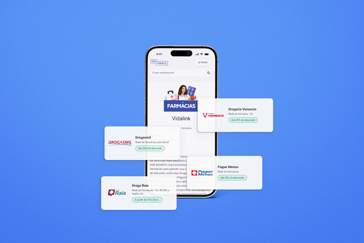 Imagem do Aplicativo de Clube de Vantagens do Rede Parcerias